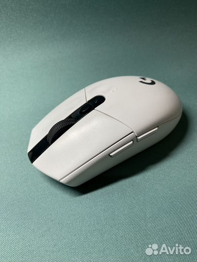 Мышь беспроводная logitechg304 белая