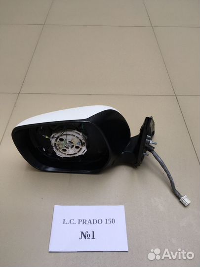 Зеркало заднего вида левое Land Cruiser Prado 150