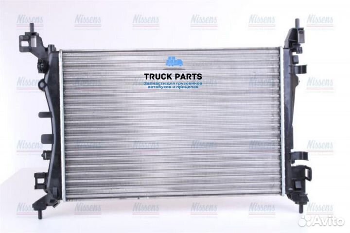 Nissens 630743 радиатор двигателя