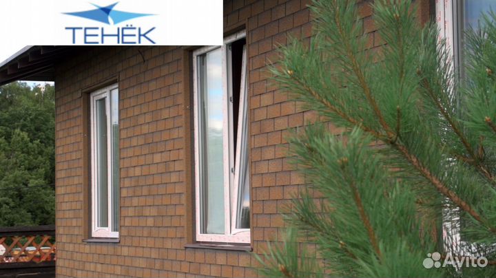 Hauberk фасадная плитка, кирпич Песчаный