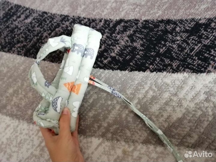 Шапка шлем противоударный детский