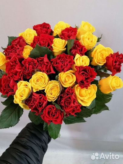 Розы голландия. Букет 25 роз