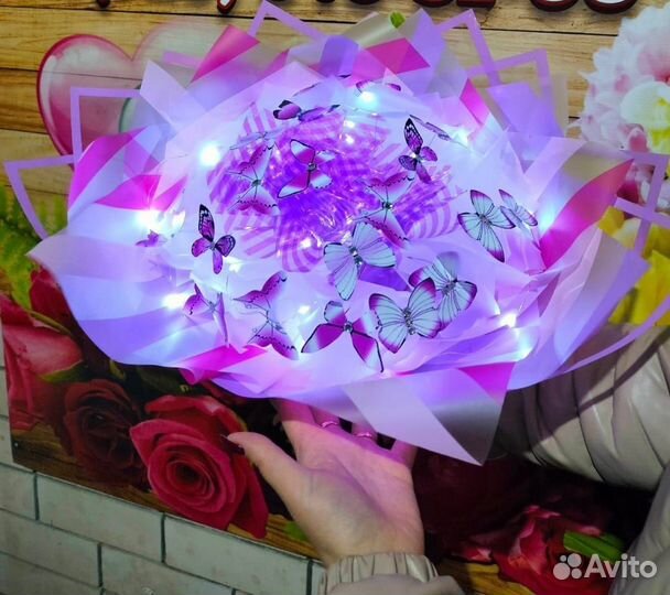 Букет из бабочек