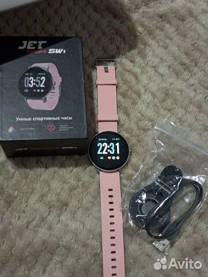 Умные спортивные часы Jet sport SW1