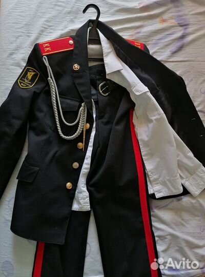 Кадетская форма для мальчика чёрная