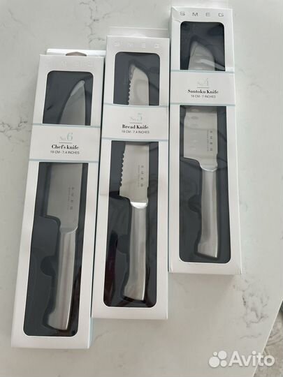 Кухонные ножи smeg