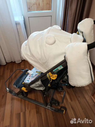 Коляска санки