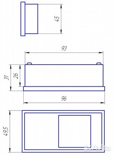 Датчик температуры цитд 5а для снегохода