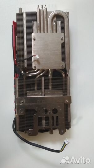 Охлаждение от видеокарты Radeon R9 390X gaming 8G