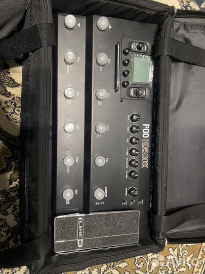 Гитарный процессор line 6 pod hd 500x