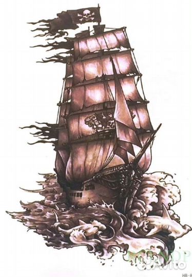 Набор татуировок, переводные