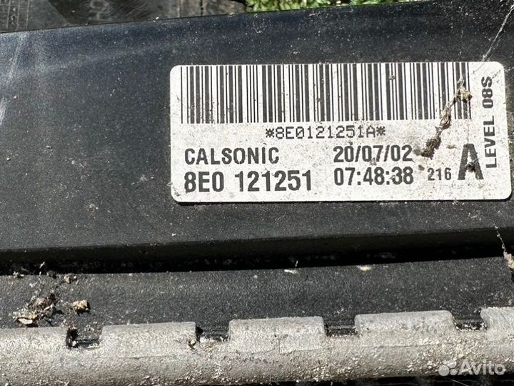 Радиатор (основной) Audi A4 1.8 2001