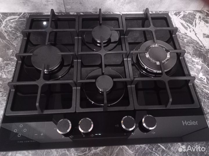 Газовая варочная панель Haier HHX-G64cwsb