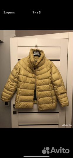 Зимний пуховик пух перо