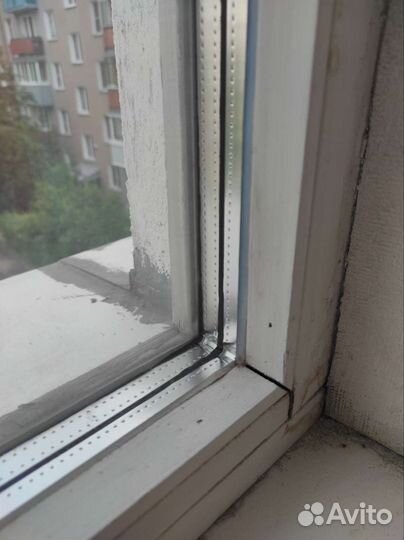 Окно трехстворчатое, евродерево бу