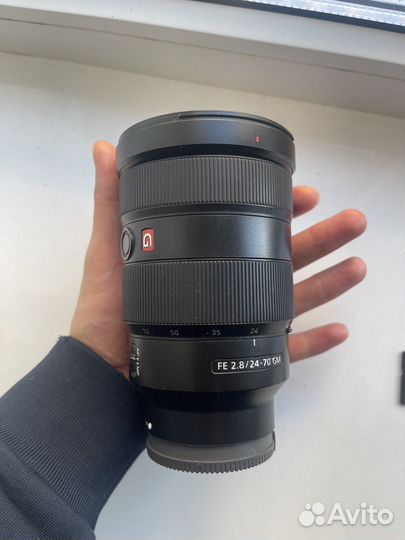 Sony FE 24-70mm f/2.8 GM lens