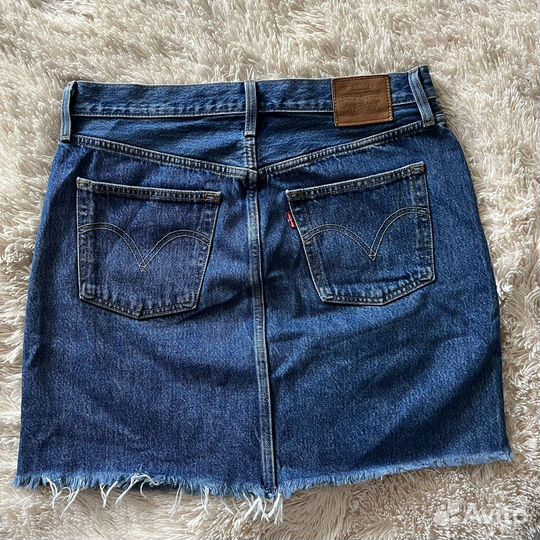 Джинсовая юбка levis