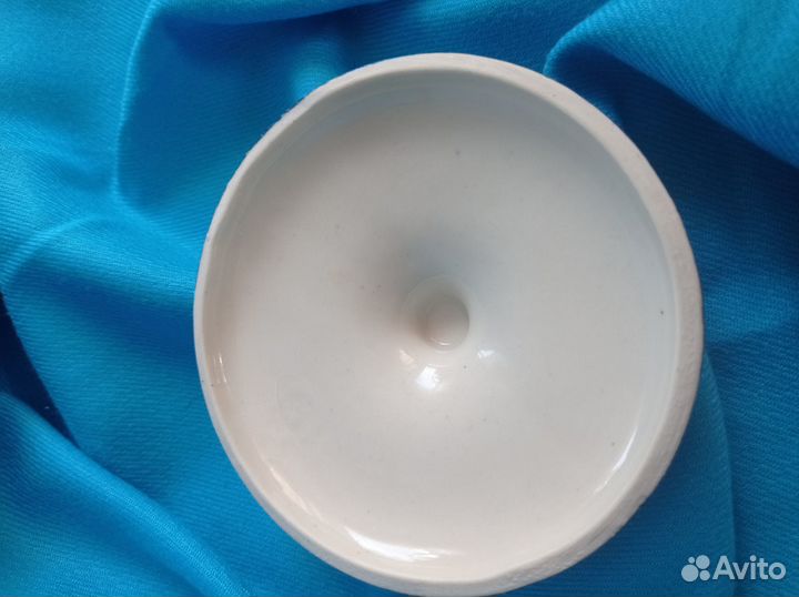 Гжель в разборе. Крышка, пельменница, масленка