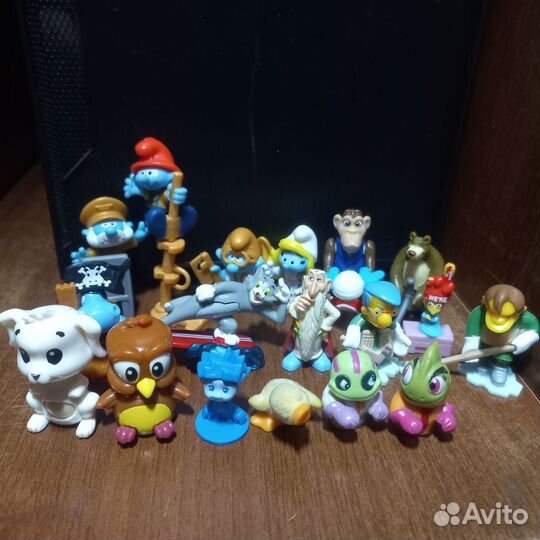 Игрушки из Киндера,старые и новые