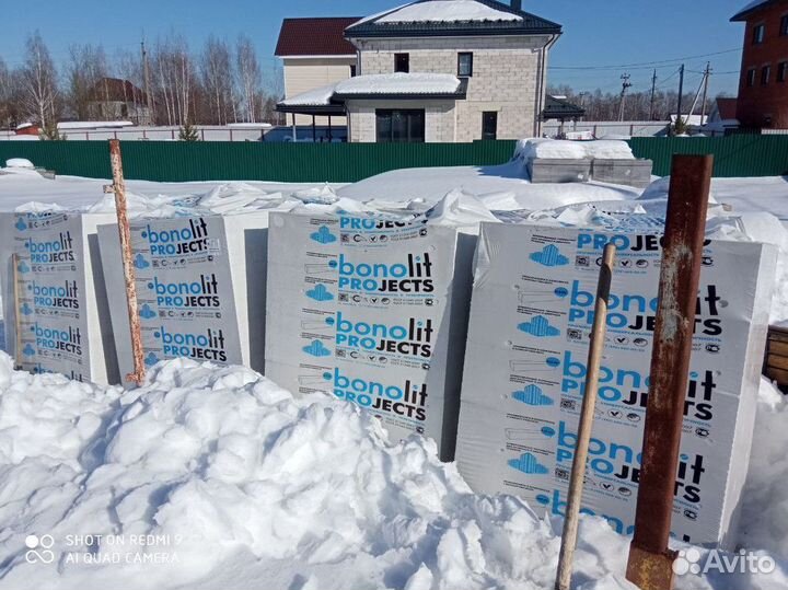 Газобетон Бонолит с Доставкой GZB-8510