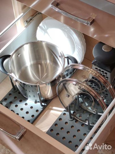 Кухонный держатель подставка для крышек, посуды