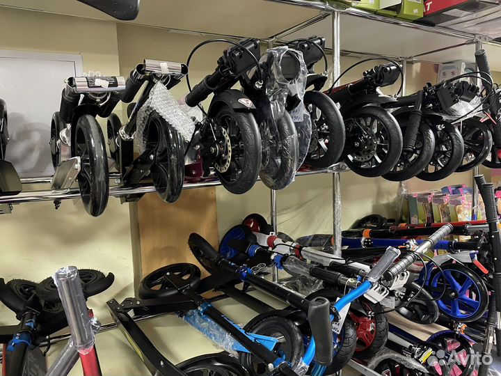 Самокат городской новый