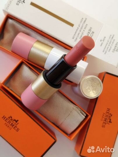 Hermès бальзам для губ Rose Tan