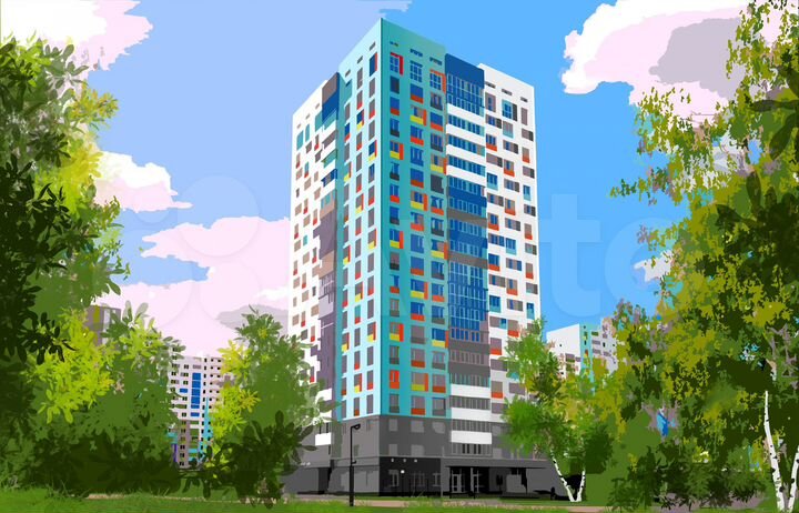 Саморядова, свободного назначения, от 57.3 м²