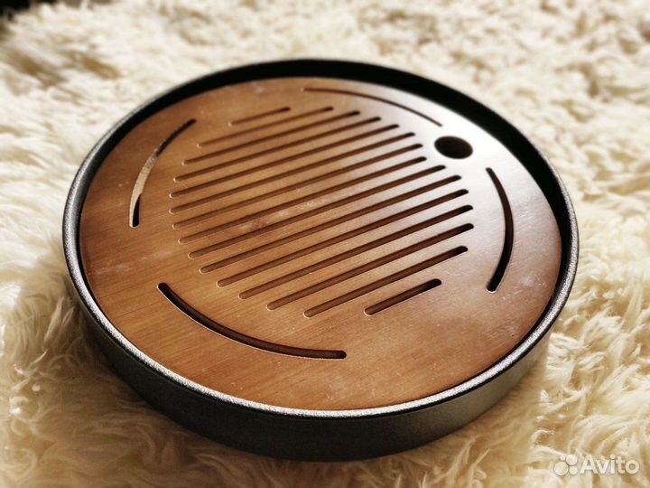 Керамическая чабань с бамбуковым верхом