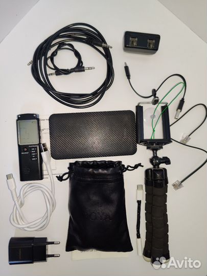 Набор видеоблогера, петличный микрофон boya BY-M1