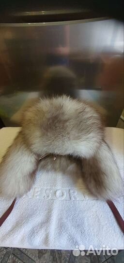 Шапка новая из песца