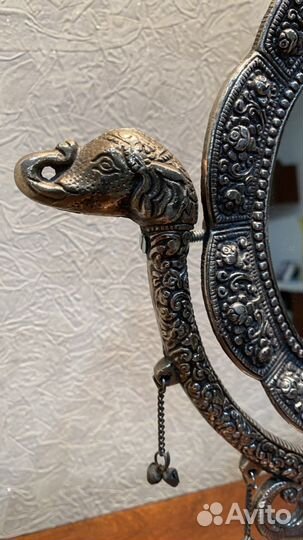 Зеркало Индия латунь