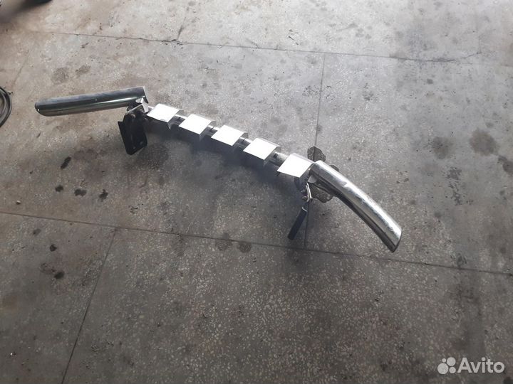 Защита бампера PS/3 mitsubishi Pajero Sport (2015