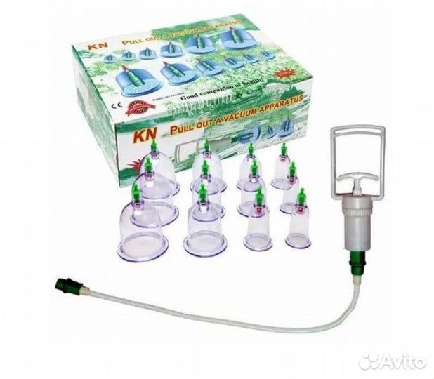 Массажные вакуумные банки Subor Pull out Vacuum