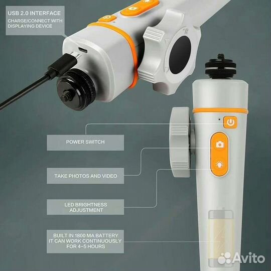 Новый эндоскоп с гнущейся головкой