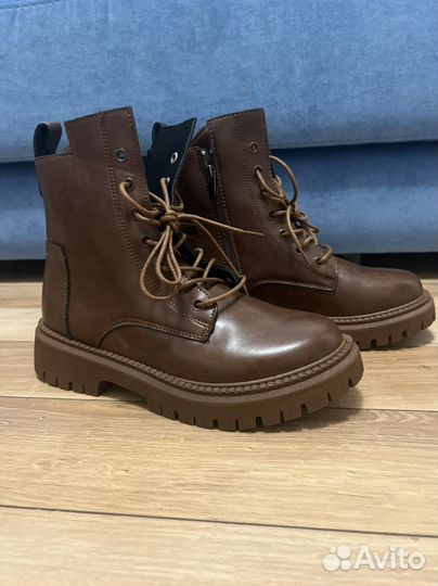 Ботинки женские ботильоны кожзам 39