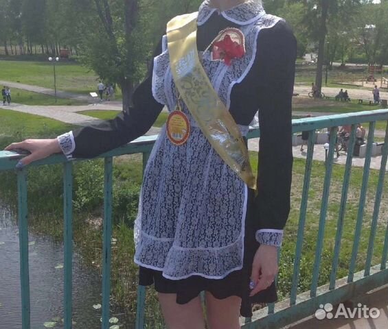 Фартук и платье на последний звонок