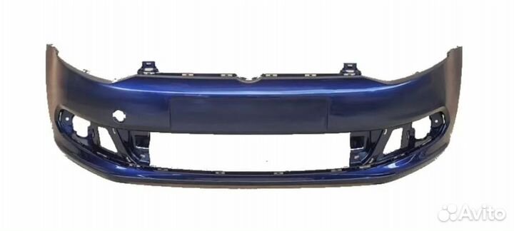 Бампер передний на volkswagen polo