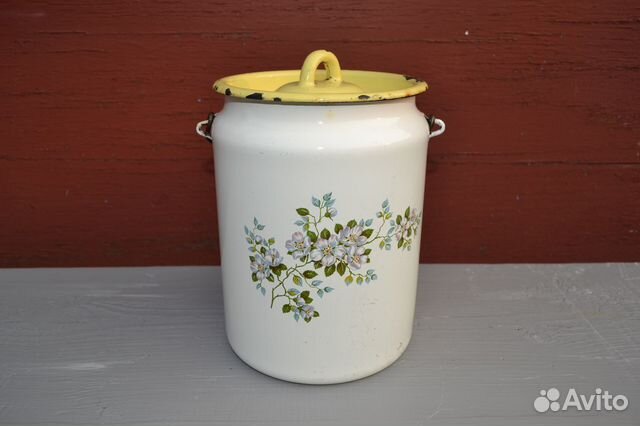 Бидон эмалированный СССР