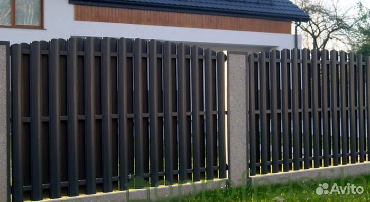 Штакетник металлический от производителя