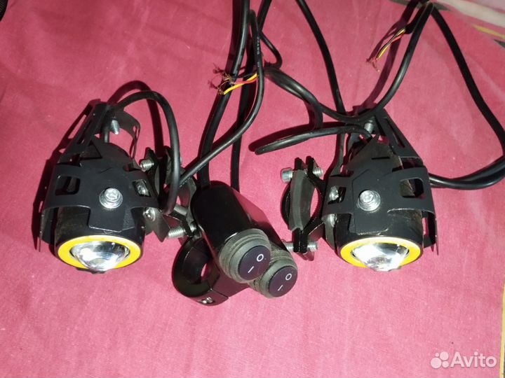Лэд фары с переключателем