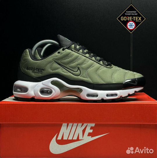 Кроссовки зимние Nike Air Max Tn Plus khaki