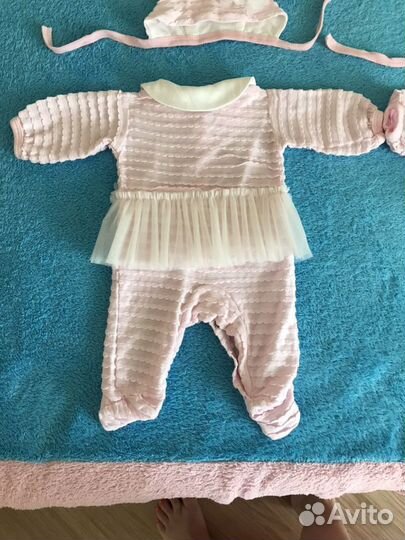 Комплект на выписку для маленькой принцессы