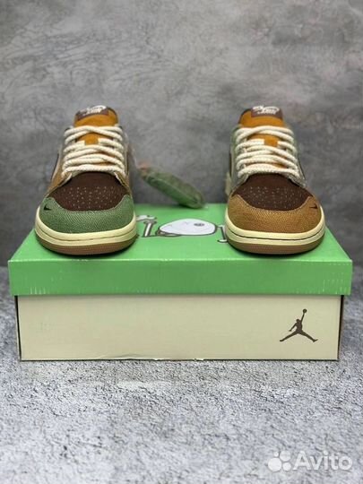 Кроссовки Nike air jordan 1 low voodoo