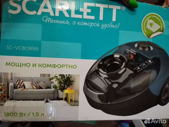 Пылесос scarlett sc-vc80B99