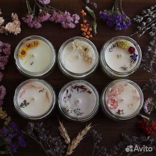 Баночки для изготовления свечей