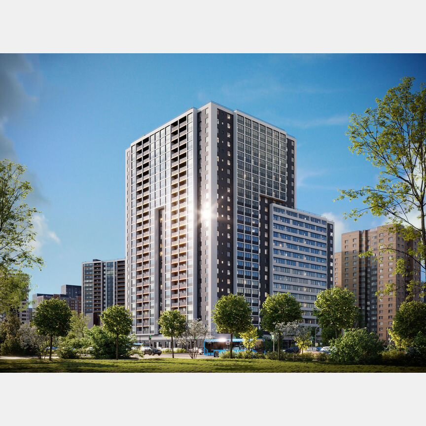 1-к. квартира, 28 м², 7/20 эт.