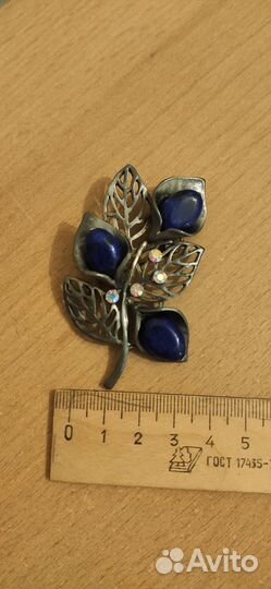 Винтажная брошь