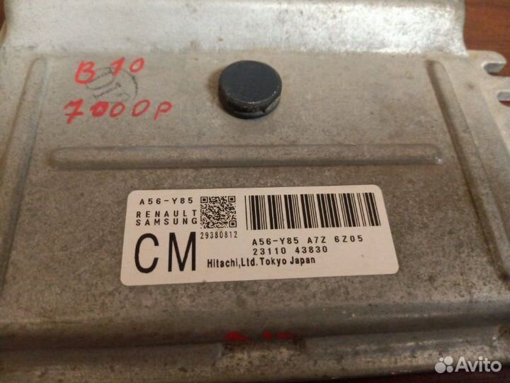 Блок управления двигателем Nissan Almera classic