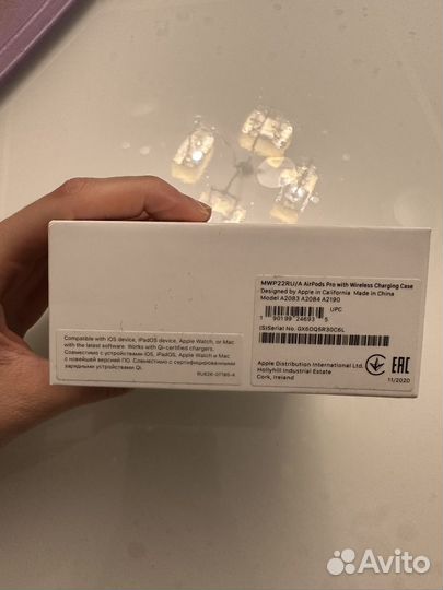 Наушники беспроводные apple airpods pro